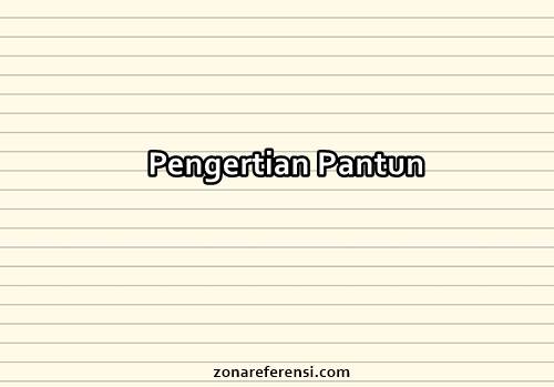 pengertian pantun